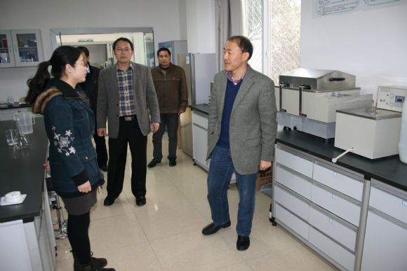 院党委书记院长李跃建一行到加工所调研工作