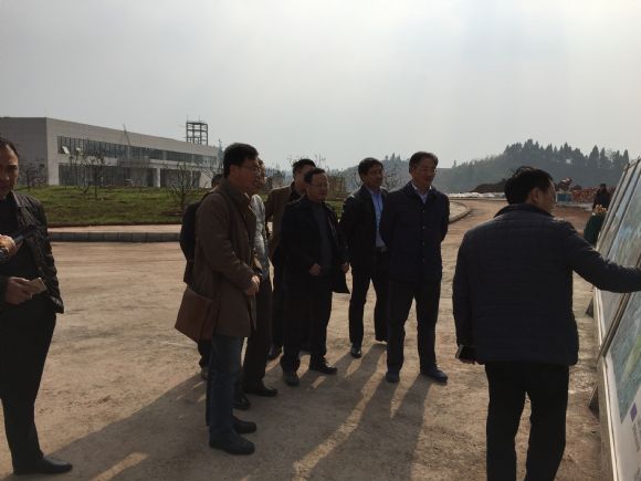 院党委副书记钟毅一行到仁寿县考察调研指导现代农业产业发展